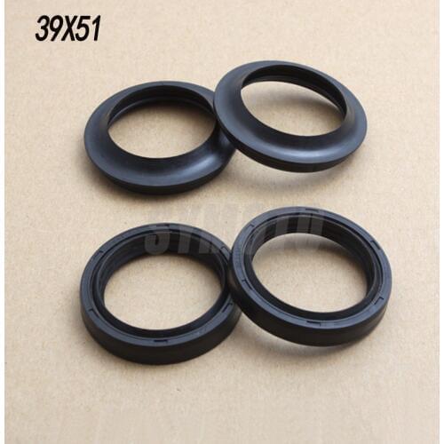 39*51*8/10.5 39X51 Motorcycle Front Fork Damper Oil Seal Dust cover For HONDA STEEL 400 STEEL400 VT600 shadow 600 88-03