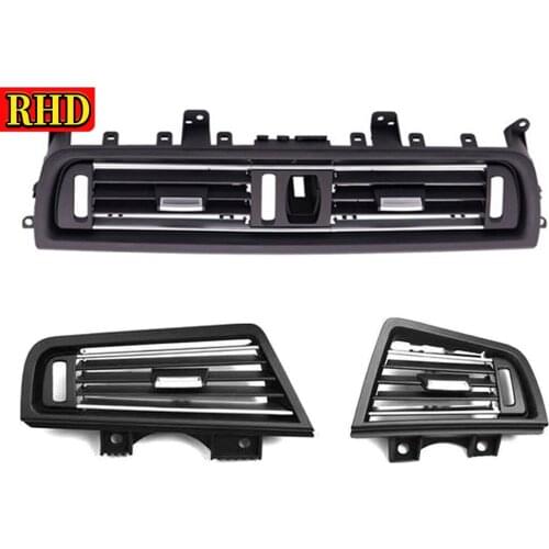 For BMW 5 Series F10 F11 F18 520i 523i 525i 528i Car Front Central Air Conditioning Vent Grille Outlet Panel RHD Car Styling