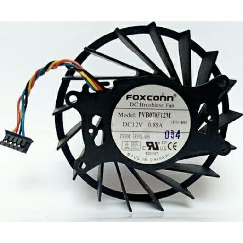Foxconn PVB070F12M -P01-BB 17CFM TP39X-A00 DC 12V 0.85A 75x75x20mm Server Cooling Fan