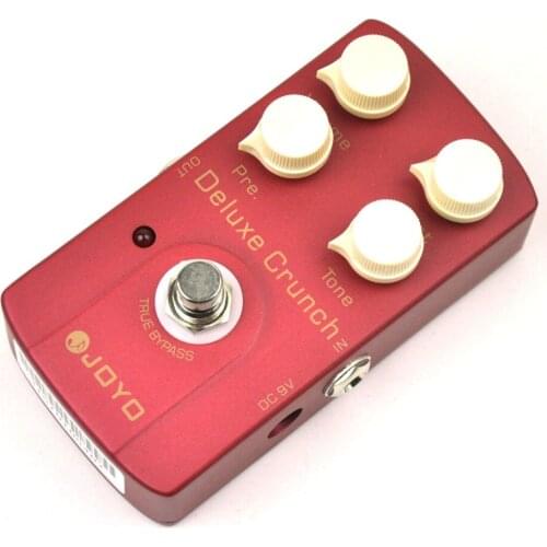JOYO JF-39 Deluxe Crunch Overdrive Guitar Pedal Effect True Bypass Red