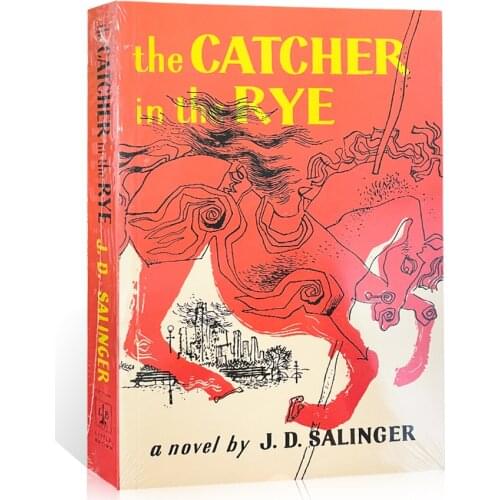 The Catcher In The RYE J. D. Salinger English Books American Literary Classics Famous Novel Children Learning Books Adult