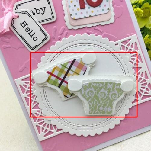 AlinaCraft METAL CUTTING DIES build up baby diapers cut dies diy Scrapbooking paper craft card emboss knife blade punch stencils