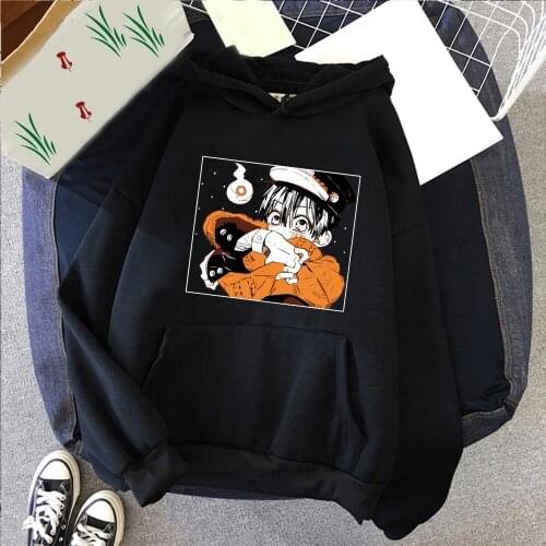 Kawaii Toilet-Bound Hanako-Kun Hoodies Men Women Long Sleeve Fashion Designer Streetwear Anime Manga Hoodies Clothes