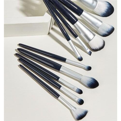 10Pcs Makeup Brushes Set Profession Foundation Powder Eyeshadow Contour Blush Brush Cosmetic Beauty Make Up Kits