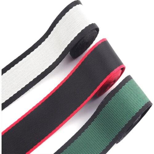 1"(25mm) Nylon Webbing Fabric Canvas Belt Webbing Key Fobs Strap Webbing Purse Making Leash Tote Bag Handbag Dog Collar Supplies