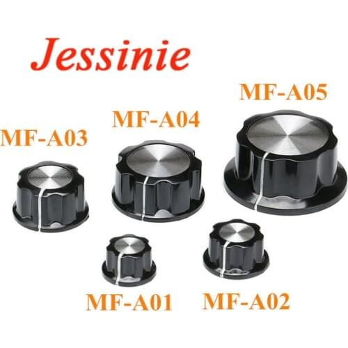5Pcs Potentiometer Knob MF-A01 MF-A02 MF-A03 MF-A04 MF-A05 WH118/WX050 Rotary Switch 6mm Electronic DIY Kit