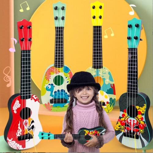 Dropship Kid MinUkulele Guitar Musical Instruments Toy Children School Play Game Music Interest Development Toy Montessori Gift