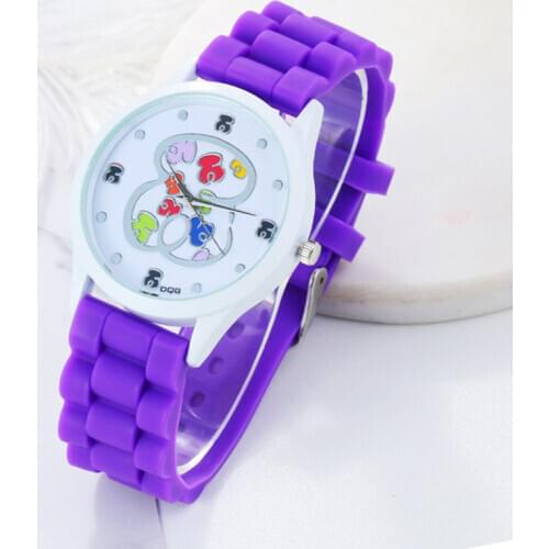 Reloj mujer New Hot Luxury Brand jelly silicone Quartz Watch Bear Men Montres Women Watches Fashion Casual Women Watch Chasy