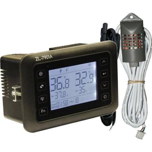 Retail Zl-7901A,100-240Vac,Pid,Multifunctional Automatic Incubator,Incubator Controller,Temperature Humidity For Incubator