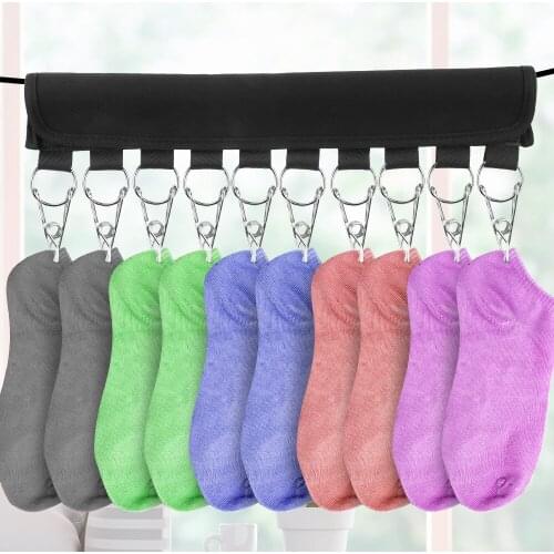 Foldable Hat Towel Hanger Clip Hanging Rack Clothes Socks Holder Closet Kitchen Rack Holder Cap Rack Retaining Clip Holder