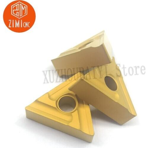 TNMG160404R-ZC YBC251 Carbide inserts Triangular External Cutting Tool Turning Knife Blades for lathe tools