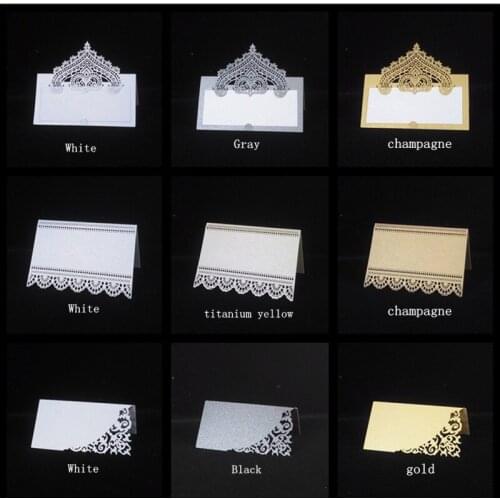 Table-Decoration Place-Card Groom Bride Wedding Heard Name Love And Guest 100pcs Big