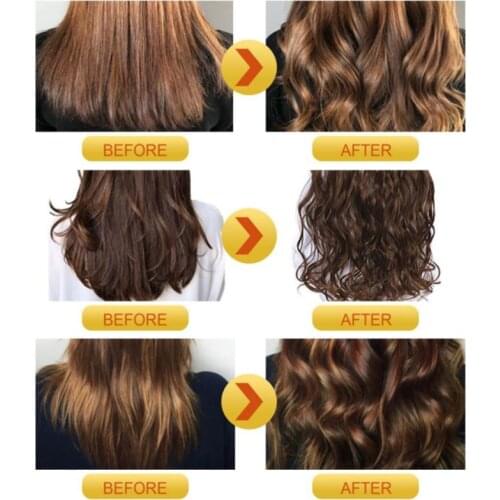 50ml Elastin Curl Enhancer Long-lasting Moisturizing Hair Styling Product Anti Frizz Volumizing Gel Curly Cream