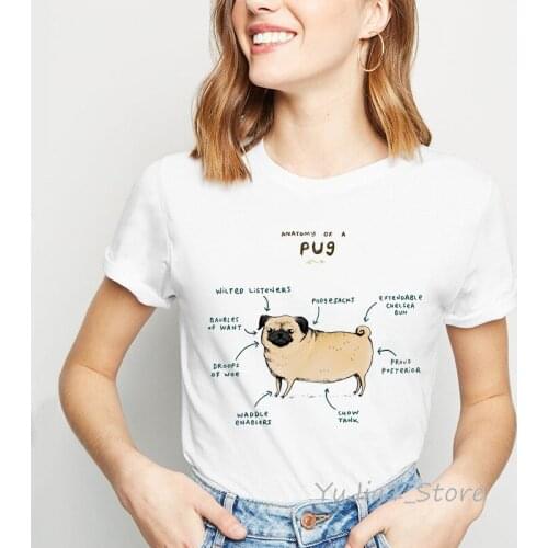 Funny t shirts women Sunshine dog animal print t-shirt camiseta mujer harajuku kawaii clothes high quality white tshirt femme