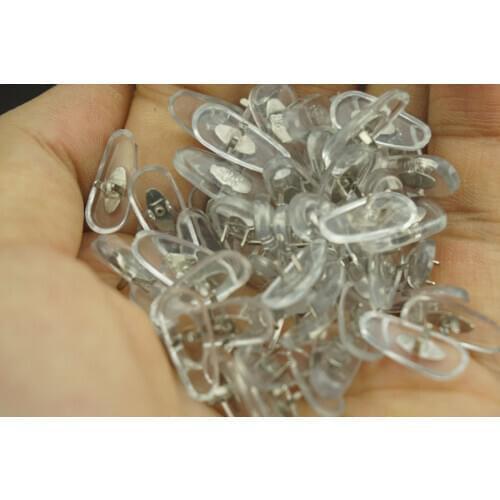 1-20Pairs Clear Silicone Nose Pad Sticker On Sunglasses Optical Spectacles For RB Clip-on