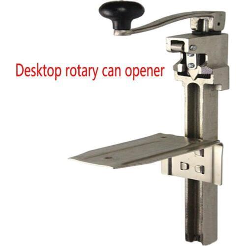 1pc Large desktop rotary can opener Canned knife Western Restaurant Hotel Can Opener Cans opened about 40cm