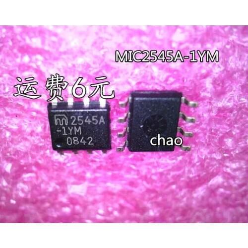 20PCS/MIC2545A-1YM 2545A-1YM 2545A MIC2545A SOP8 NEW