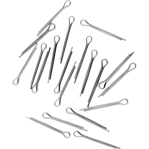 20Pcs Bike Cotter Pin Stainless Steel Split Pins for Brake Disc Pad Caliper