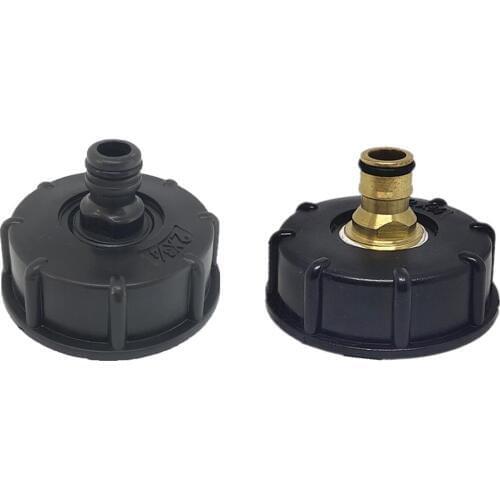 IBC Tank Adapter Faucet Outlet Fitting Valve Faucet Garden Hose Fittings For Ordinary Ton Barrel Ball Valve / Butterfly Valve