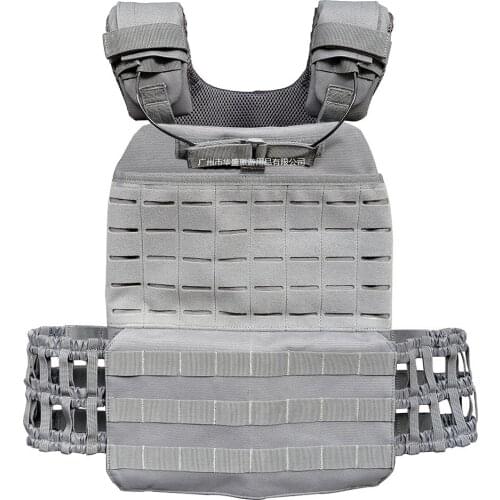 Army Fan Field Combat Military Protect Tactical Vest Outdoor Fitness Physical Training Camp 600D Nylon Wearproof Camo Waistcoat