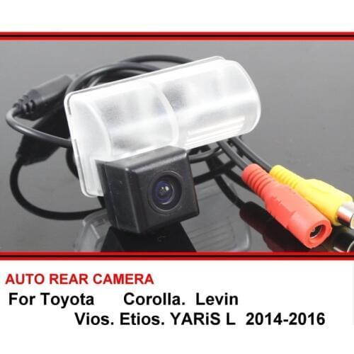 For Toyota Corolla Levin Vios Etios YARiS L SONY Car Rear View Camera Reverse Backup HD CCD Rearview Parking Night Vision