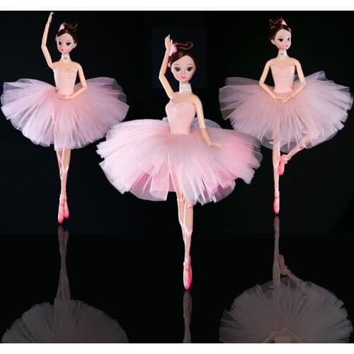 32cm Ballet doll Fashion Girl BJD Dolls Original Handmade 1/6 Doll Full Set 11 Jointed Doll Girls Toys for Children Kids Gift