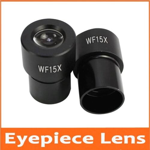 WF15X 13mm Wide Angle Lens Eyepiece for Biological Microscope School Students Lab 23.2mm with Reading Micrometer Scale