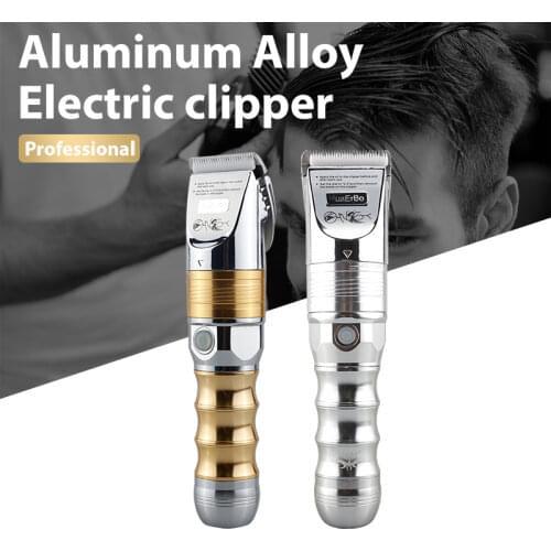 Barber Shop Professional Hair Trimmer Cordless Corded Use Electric Clipper Titanium Alloy Hair Cutting Machine Electric Clipper