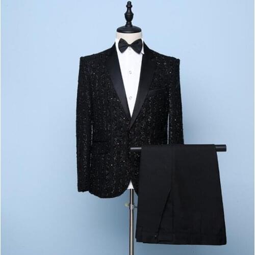 Blazers mens suits business single-breasted no slits slim-fitting casual formal wear professional wedding suits four seasons