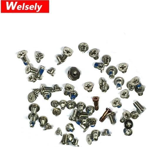 Welsely Complete Screws Full Set & 5 Point Star Bottom Dock Screw Replacement Repair for apple iPhone 8 8 plus Funda Accessories