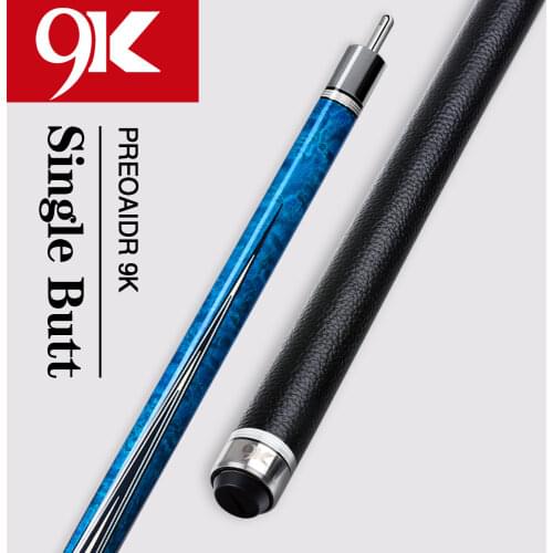 PREOAIDR 3142 Z2 9K Single Butt Fit Uni-lock Joint Billiard Pool Cue Stick Just Only Butt Kit Billard Cue Kit Black 8 Just butt
