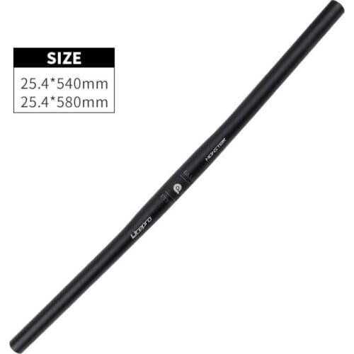 Mountain Bike Black Handlebar 540 580 Mm Bicycle Ultra Long Bar Aluminum Alloy Riser Handlebars Mtb Bike Parts