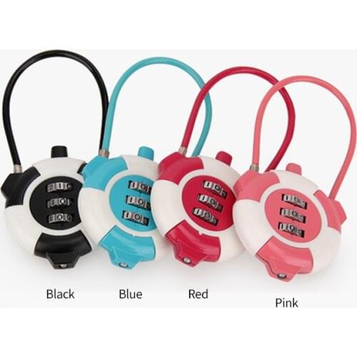 Gym locker child lock travel trolley luggage drawer accessories small lock backpack mini password lock padlock
