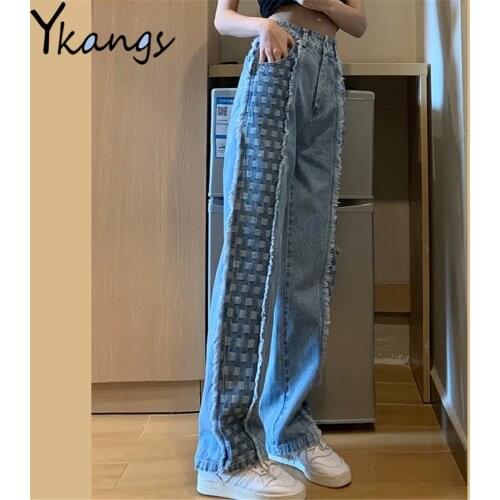 Женские свободные джинсы YKANGS China At AliExpress