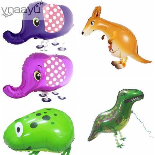 Ynaayu 1pcs Elephant Kangaroo Aluminum Foil Balloon 75*61cm Horse Shape Helium Balloons Baby Toys Birthday Party Decoration