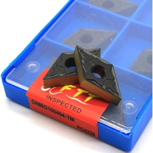 10pcs Blades DNMG150404 TM PC4225 Carbide Inserts High Quality Inserts Cutting Tool CNC Tools Lathe Cutter for steel