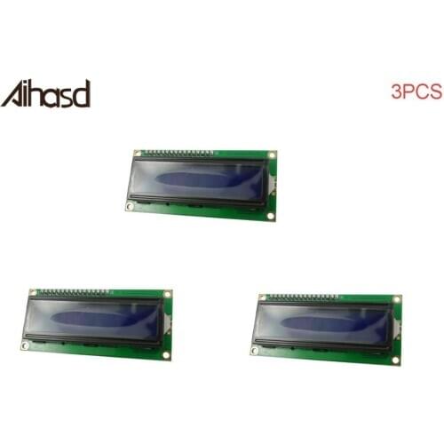 3PCS/LOT LCD Module Blue Screen IIC/I2C For Arduino 1602 LCD UNO R3 Mega2560