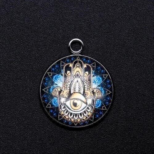 5pcs/lot Cabochon Jewelry Pendant DIY Charms Wholesale Pendants for Necklaces Making OEM Order Accepted Factory Store