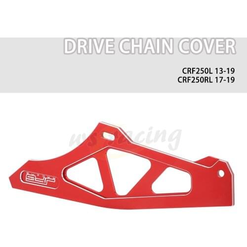Motorcycle Aluminum Drive Chain Cover For Honda CRF250L/M CRF250RL XR250/BAJA CRM250R/AR Yamaha Serow225 TW200/225 2012-2017