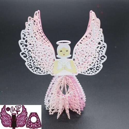 Angel Metal Cutting Dies Scrapbooking Embossing Dies Cut Stencils DIY Card Book Decor Stempels Craft Stamps and Dies New