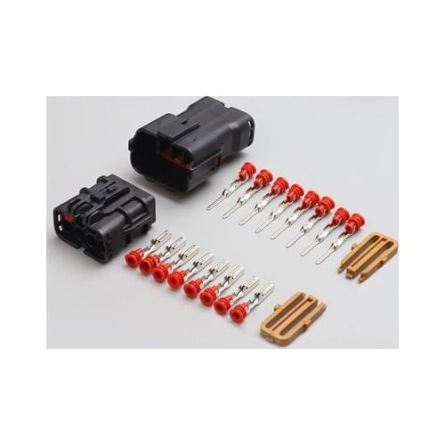 1set 8-hole automotive waterproof plug-in connector Modern oil pump plug with end plug DJ 7081Y-2-11 / 21a2