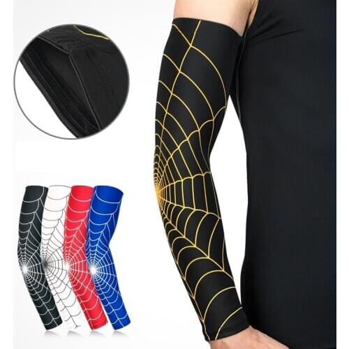 Basketball Cycling Sleeve For Men Arm Warmers Goth Bicycle Hoses Running Protection Volleyball Sunscreen Bands Cuffs
