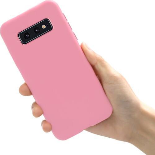 For Samsung Galaxy S10e Case Samsung S10E Cover Colorful Cute Matte Soft Case For Protector Samsung Galaxy S10E GalaxyS10e Coque