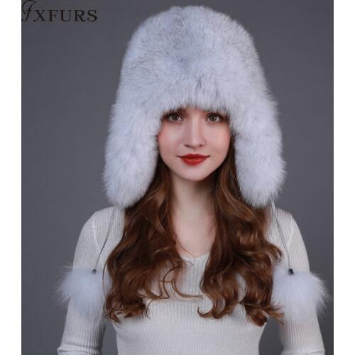 Fxfurs Women's Hats With Earflaps