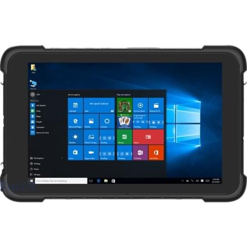 China Handheld Device PDA 1D 2D Barcode Reader Scanner Mobile Data Collector Terminal Windows 8" Tablet PC With Bluetooth GPS 3G