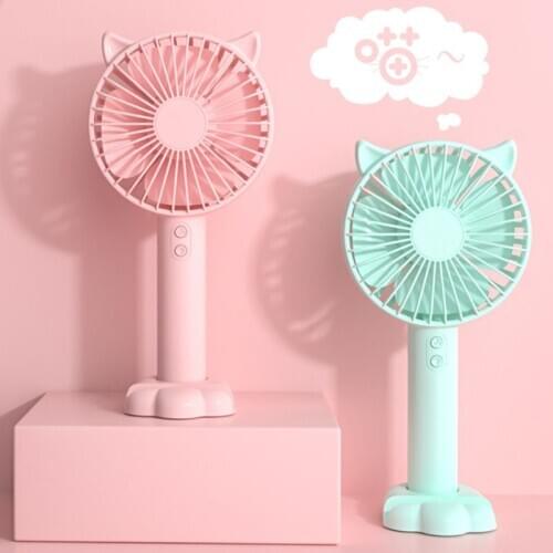 Creative Mobile Phone Bracket Usb Handheld Fans 3 Speed Adjustable Cooling Fan