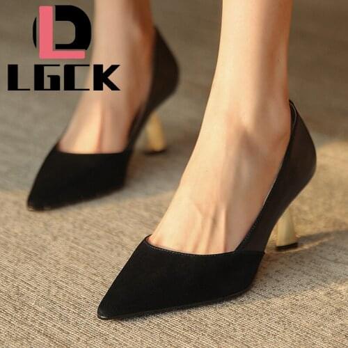 LGCK Womens High-heeled Shoes