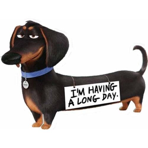 Secret Llife of A Pet Dog Decoration Car Sticker Automobiles Motorcycles Exterior Accessories PVC Decals for Bmw Audi