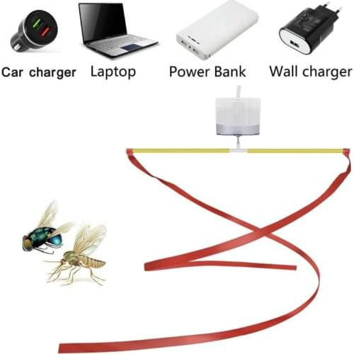 Fly Repellent Fan Keep Flies And Bugs Away From Your Food Meal Repellent Hanging USB Fan for Kitchen Deli Shop Outdoor Picnic