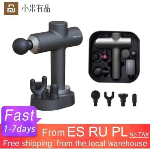 Массажер Meavon Electric Massage Gun Smart Massage Fascia Gun Vibration Relaxer Yoga Fitness Physiotherapy Massager Impact Gun